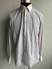     STEFANO RICCI STRIPE 2 TONE DRESS SHIRT 16 / 41     