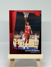 1994-95 Upper Deck Predictor Hakeem Olajuwon H22 Nba Mvp Insert Rockets Hof