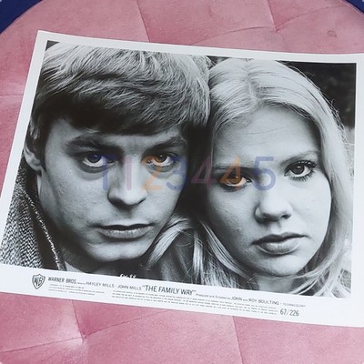 7 1966 The Family Way Movie Still Hayley Mills & Hywel Bennett Warner Bros