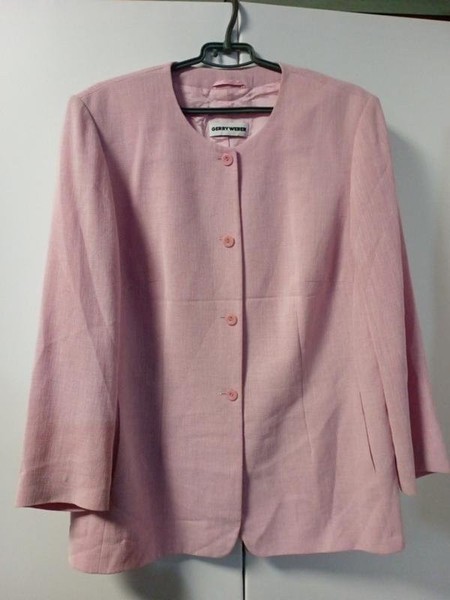 Women Gerry Weber Blazer Pink Viscose XL
