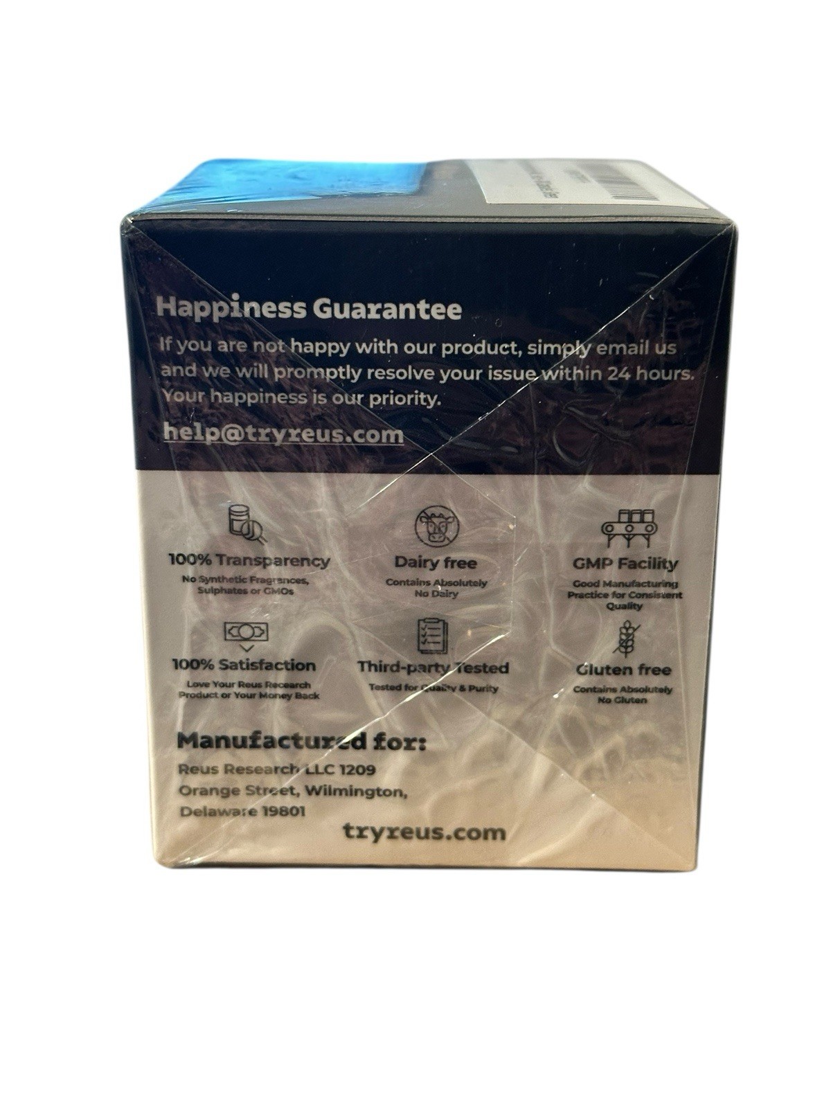 Reus Research Liposomal NAD+ Supplement 80 Ct NR+Resveratrol Exp 01/2027 NEW!