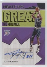2016-17 Panini NBA Hoops Great SIGnificance Josh Huestis #69 Auto 0c2