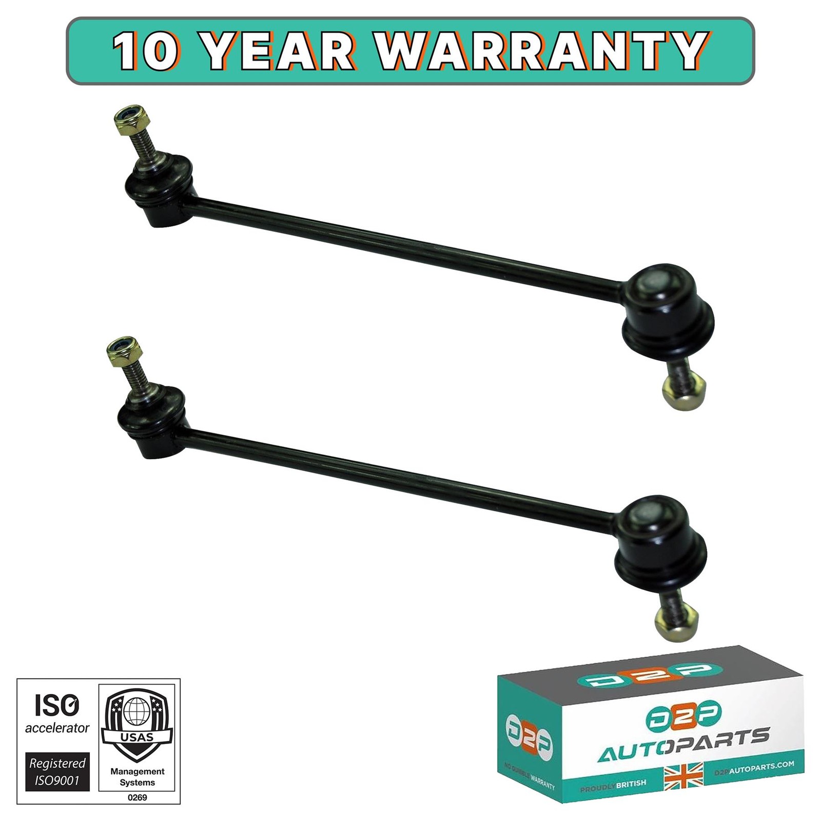 FOR ALFA ROMEO MITO GIULIETTA FIAT GRANDE PUNTO 500L FRONT DROP LINKS 51805870