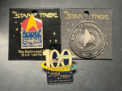 The Star Trek The Next Generation by Hollywood Pins: 1991- 1994 Authentic