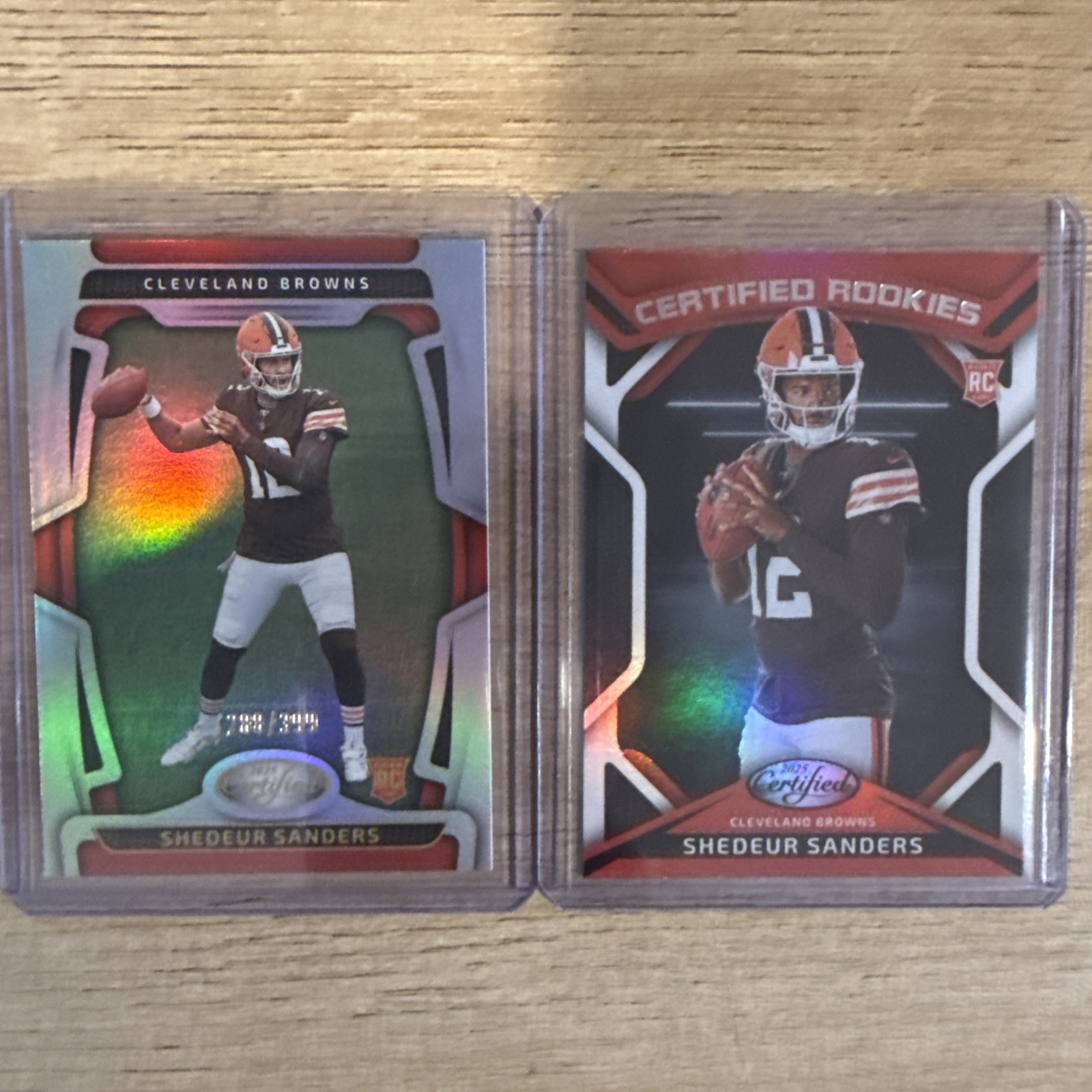 2025 Certified Shedeur Sanders Silver Prizm 288/399 RC #101