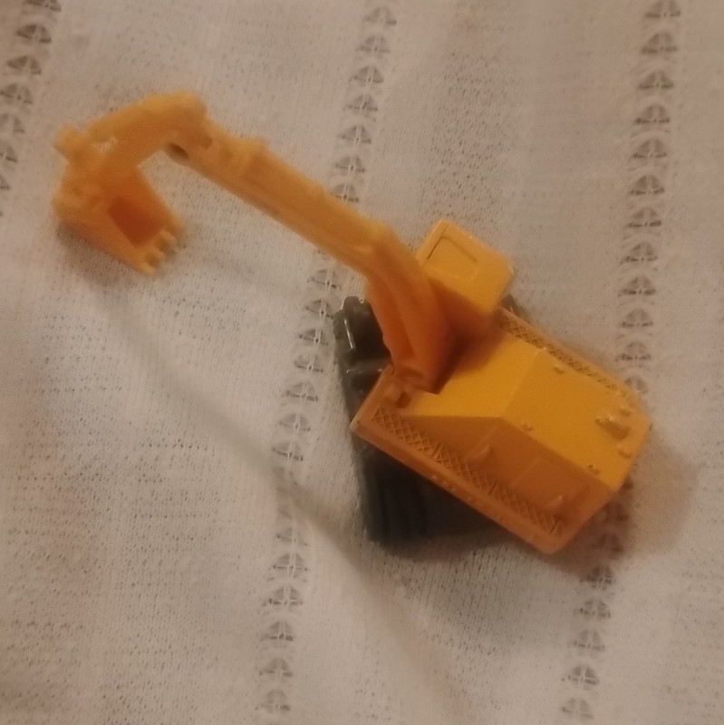 Vintage Tomica No 9 Komatsu Bucyrus 15-HT Power Shovel Excavator 1:103 Japan