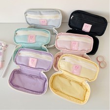 Sweet Bowknot Pencil Case Stationery Bag Pencil Pouch Cosmetic Bag INS Style