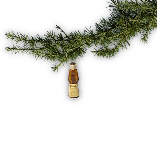 Frangelico Italienischer Haselnuss Likör Kunsthandwerk Vintage Glasflasche Ornament - Bild 5 von 7