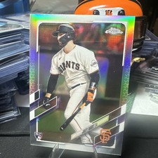 2021 Topps Chrome Base Image Variation #109 Joey Bart - San Francisco Giants RC