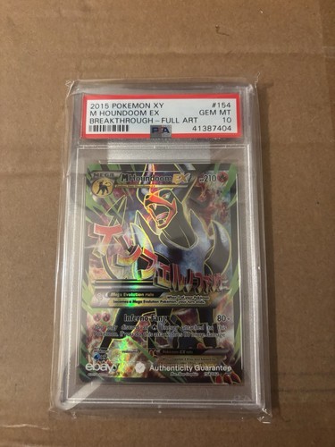M Houndoom-EX graded PSA 10 for sale on eBay