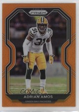 2020 Panini Prizm Orange Prizm 70/249 Adrian Amos #212 0w8
