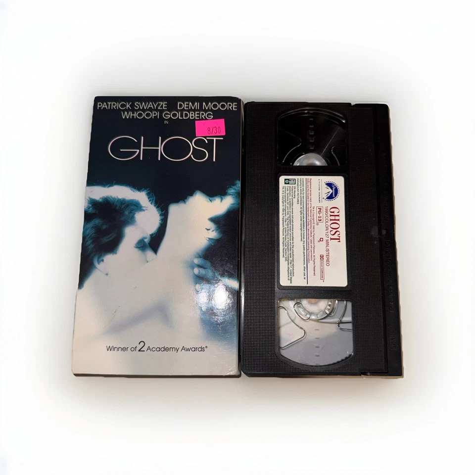 Ghost VHS Tape 1990 Classic Horror Film PG-13 Ghost Film Good Condition. - Image 4 of 4