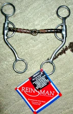 Reinsman Reining Cow horse Ranch horse Training Performance Snaffle Bit-NWT
