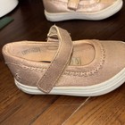 Preowned Polo Ralph Lauren Girls Size 4 1/2 Metallic Pink Mary Jane Shoes — photo 5