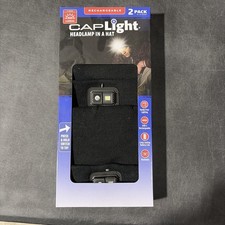 CAPLight Rechargeable 4.0 LED Light Knit APX Beanies 2 Pack