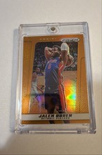2024-25 Panini Prizm Deca - Jalen Duren #140 Orange Prizm /49