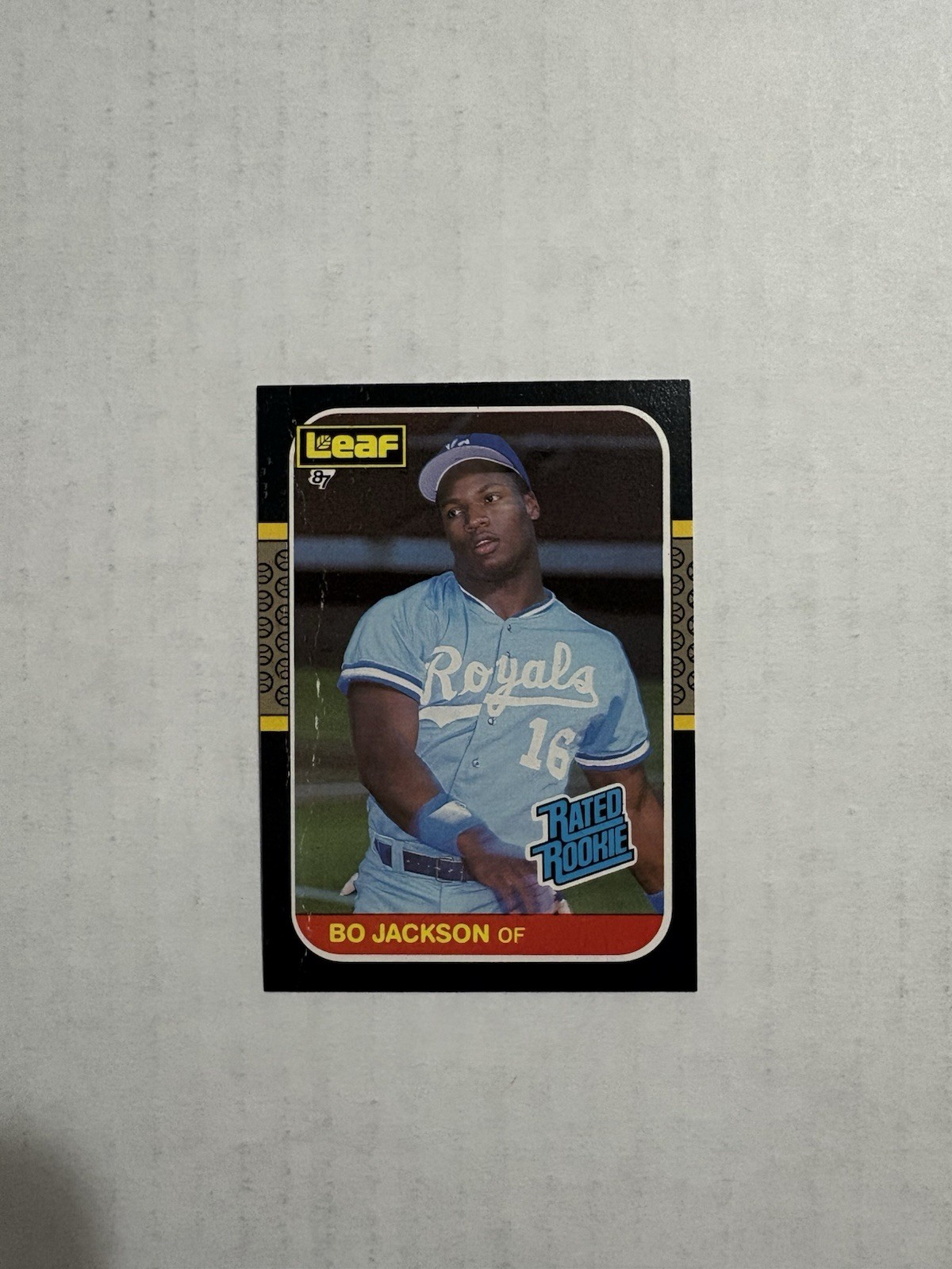 1987 Leaf Canadian - Rated Rookies Bo Jackson #35 (RC)