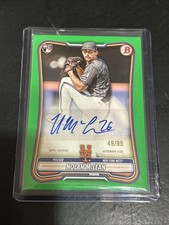 2026 Bowman Nolan McLean Green Auto /99 Paper RC Mets