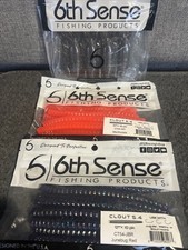 6th Sense Soft Plastic Bundle Clout 5.4 Prawn...