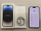Apple iPhone 14 Pro A2650 128GB Factory Unlocked In-Box Silver - 100% Battery