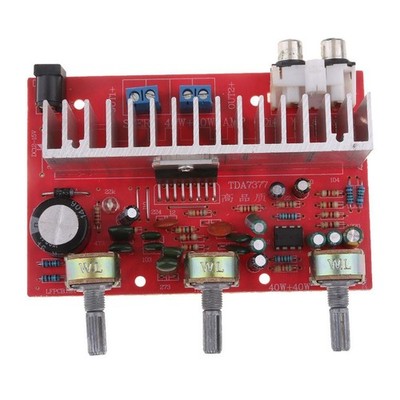DX-7377 2.0Dual Channel Digital Power Audio Stereo-Verstärkerplatine DC12V 80W