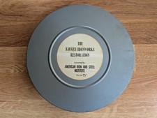 16mm MPE Metal Movie Canisters 10.75" X 1