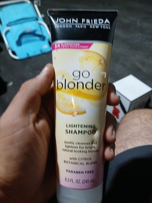 New John Frieda Go Blonder Lightening Shampoo 8.3 oz