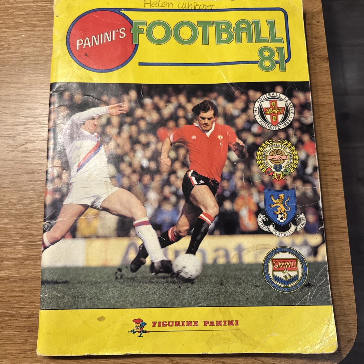 Vignette Panini Football 1981 – N°274 – Équipe De Sochaux – État Neuf