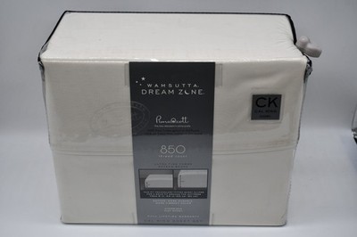 DISCONTINUED Authentic Wamsutta Dream Zone PimaCott 850TC CAL KING IVORY Sheet