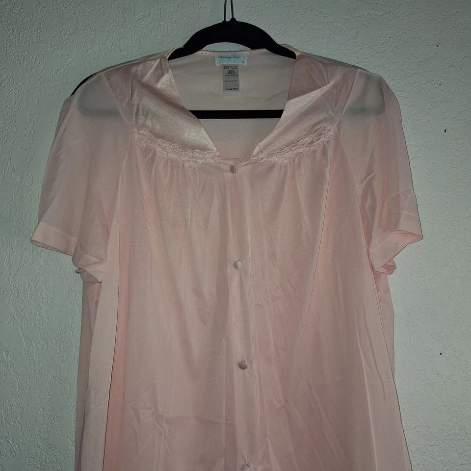 Top y pantalones Vanity Fair para mujer 2 piezas ropa de dormir pijama lencería XL/44 rosa Estados Unidos de colección Foto 2 de 4