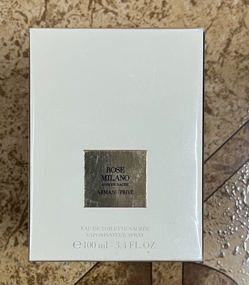 Giorgio Armani Prive Rose Milano Soie De Nacre 3.4oz 100ml EDT Unisex SEALED