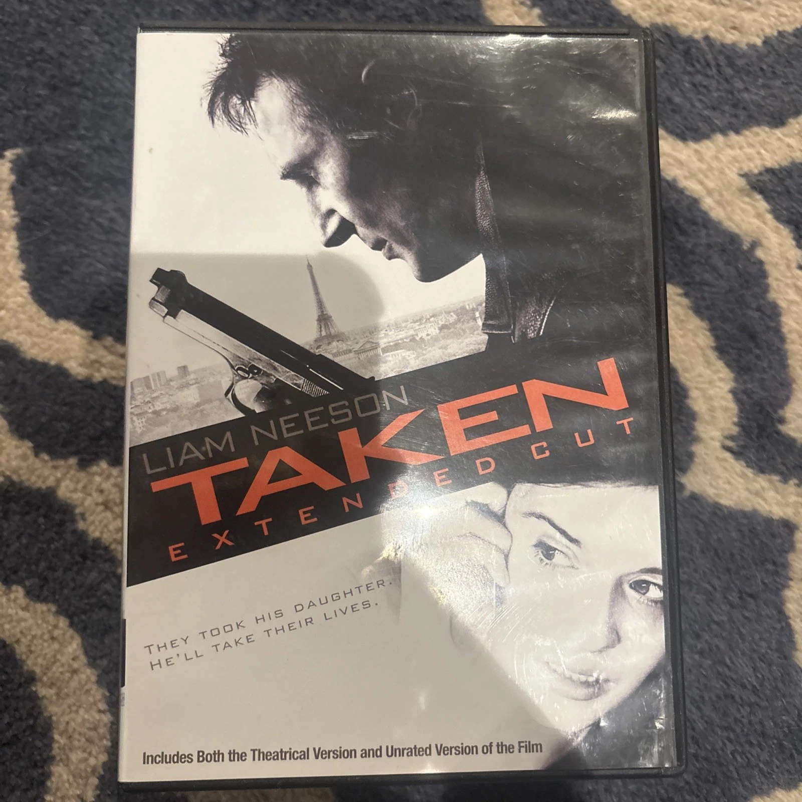 Taken (DVD, 2008) Extended Cut Edition 20th Century Fox  Liam Neeson