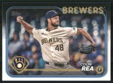 2024 Topps Update #US171 Colin Rea Milwaukee Brewers Baseball Card 35057