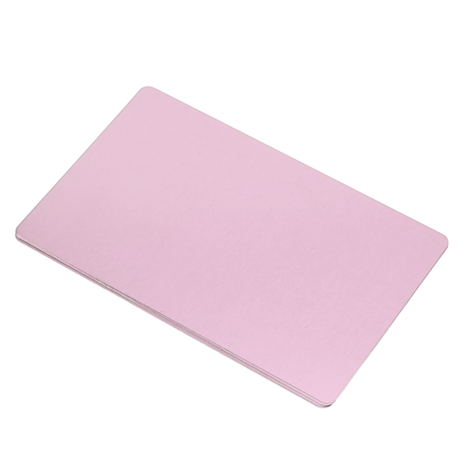 Rose Gold 50x Business Name Card Engraving Waterproof And Wear Resist BAJ