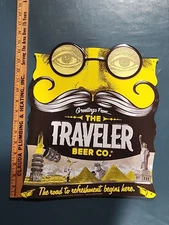 TRAVELER SHANDY BAR TIN SIGN - 12 X 15.5 INCH  Man Cave