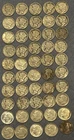 Full Roll Of 90% Silver U.S. Dimes $5 FV 39 Mercury Dimes & 11 Roosevelt Silver!