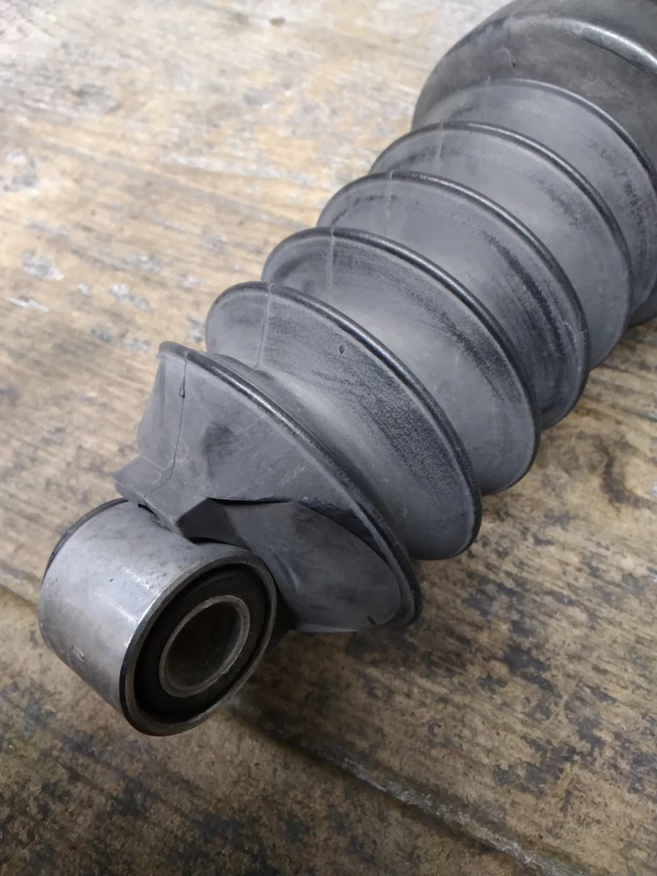 08 Harley Davidson Electra Glide Ultra Classic Rear Left Air Shock Showa BR-696 - Image 3 of 4