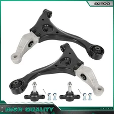 4Pcs For 2006-2010 Hyundai Sonata Front Lower Control Arm Ball Joint Suspension