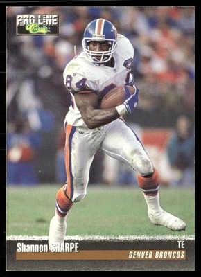 1995 Classic Pro Line - Shannon Sharpe #150 Printers Proof /400