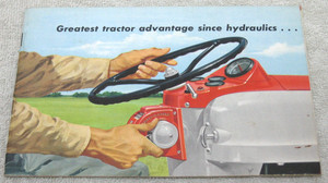 1960 FORD TRACTOR  SELECT O SPEED 10 SPEEDS FORWARD 2 REVERSE BROCHURE ORIGINAL