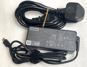 Lenovo 65W 20V 3,25A USB C Pin Netzteil für Laptops mit UK Stecker