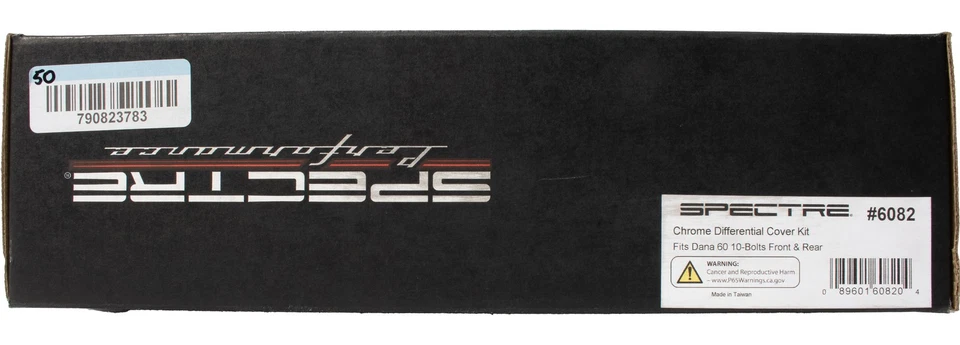 Spectre Performance Chrome Differential Cover Kit 5/16"-18" x 3/4" 10 Bolts 6082 - Image 4 of 4