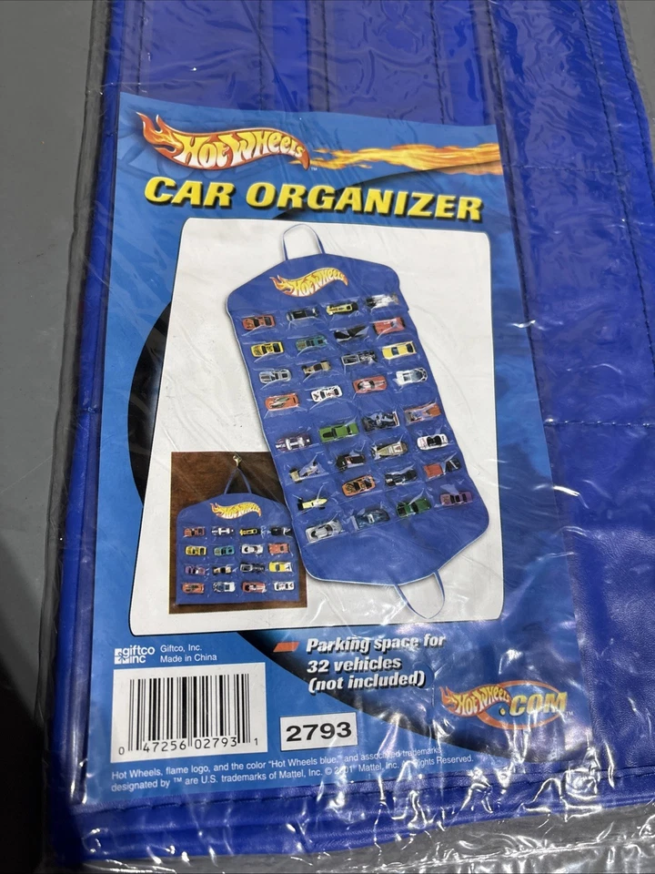 HOT WHEELS Toy Car Organizer 32 Vehicles Storage Carrying Case Display 2793 NEW - Image 2 of 3