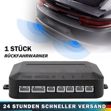 PDC Einparkhilfe 4 Sensoren zum Nachrüsten Hinten Parkhilfe Rückfahrwarner Audio