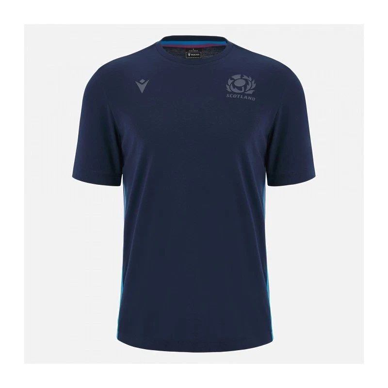 Polo Rugby Écosse 2025/2026 - Bleu Marine | Macron Polo Rugby Écosse 2025/2026 - Bleu Marine | Macron