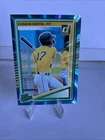 2025 Panini Donruss Rated Prospects Konnor Griffin #123 Carolina Blue Lazer /249