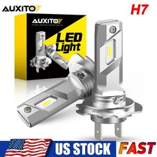 Fanless H7 LED Headlight Super Bright Bulb Kit White 40000LM High/Low Beam 6500K