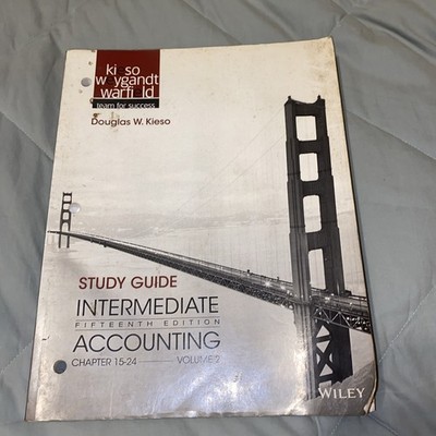 Study Guide to accompany Intermediate Accounting, Volume 2: Chapters 15 - 24