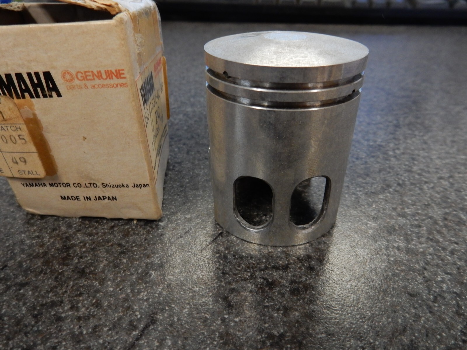 NOS Yamaha STD 39.96MM Piston 1978 1979 LB50 353-11631-00 | eBay