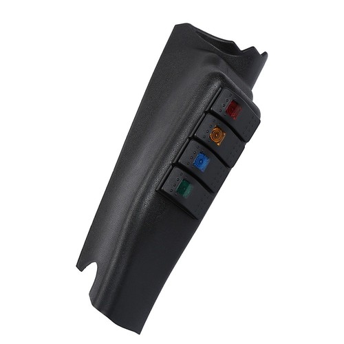 Pod de interruptor de pilar Hooke Road Left A 4 interruptores balancín apto para 11-18 Jeep Wrangler JK - Imagen 6 de 9